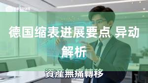 德国缩表进展要点 异动解析