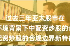 过去三年亚太股市在震荡市环境背景下中配资炒股的合规边界新特征